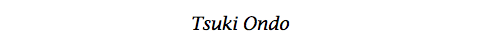 Tsuki Ondo